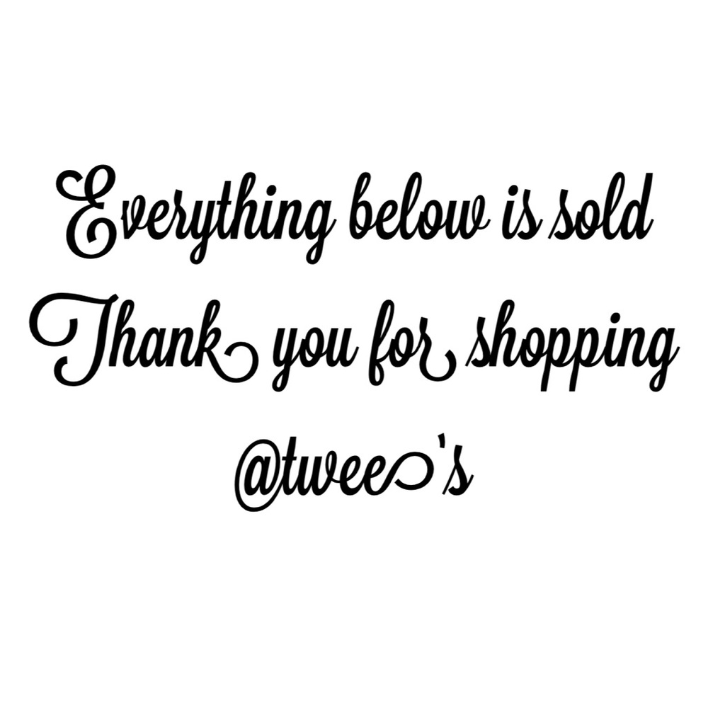 🎀ALL SOLD🎀